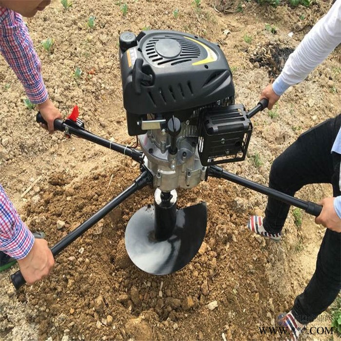 地面打坑機(jī) 汽油挖坑機(jī) **手提式挖坑機(jī) 山藥挖穴機(jī)