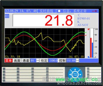 廈門伯特儀表BOTABT905 BT9S溫度記錄儀控制調節記錄儀