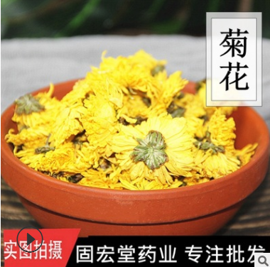 中藥材菊花菊花茶黃菊花500克可搭配枸杞決明子一件代發量大從優