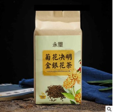 菊花枸杞決明子茶 牛蒡根金銀花桂花組盒裝三角包袋泡茶 OEM加工