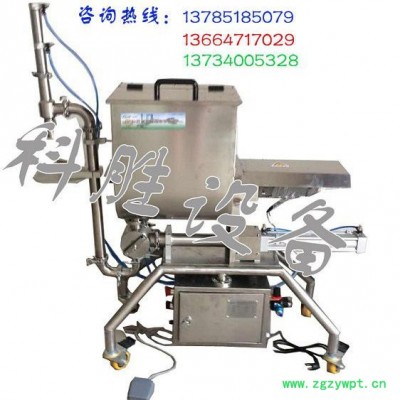 供應科勝辣椒醬灌裝機|香菇醬灌裝機|大顆粒牛肉醬灌裝機