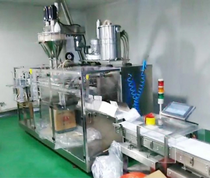 雙給袋水平包裝機 Double-to-bag horizontal packaging machine